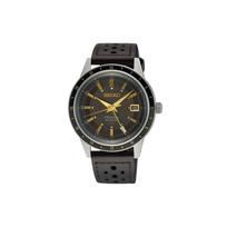 SEIKO Presage 50m Water Resistant Quartz Movement Leather Strap Watch Men's Watches SSK013JC Coffee Watch Dial gray