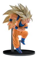 Super Saiyan 3 Son Goku Full Color Ver. Dragon Ball Super SCultures BIG Zokei Tenkaichi Budokai 6 Part 6 Anime Figure Goods Prize Banpresto beige