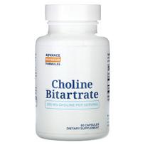 Advance Physician Formulas, Cholino bitartratas, 650 mg, 60 kapsulių