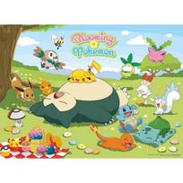 Pokemon Dėlionė 500 Žydintys Pokemonai yellow