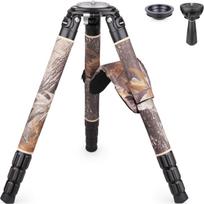 INNOREL Anglies Pluošto Itin Didelis Trikojis Kamufliažas Fotoaparato Veržlės Fiksavimas Keliamoji Galia 40KG 4 Pakopų Teleskopinis 11-200CM Vamzdžio Skersmuo 40363229MM 75MM Dubens Adapteris
