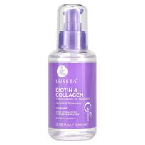 Luseta Beauty, Biotinas ir Kolagenas, Stiprinamasis Aliejinis Gydymas, 3.38 fl oz (100 ml) purple