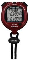 Seiko Alba Soler Interval Timer Model SVAJ103 Power Red Solar Charging Design gray
