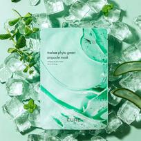 Cure re al:oe Phyto Green Ampulės kaukė 1 vnt. blue