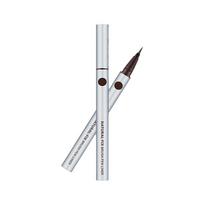 Missha Natural Fix Brush Pen Eyeliner 0.6g, brown, 2 pcs. white