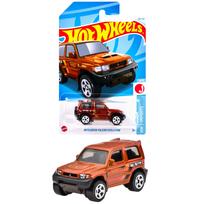 Hot Wheels Bazinis automobilis Mitsubishi Pajero Evolution Transporto priemonės Žaislas Mini automobilis 3 metų ir vyresniems Oranžinis HXR09 oranžinė