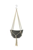 Richel Pot Botany Hanging Ball 25 Type (Soil Capacity Approx. 2.4L) Dark Gray 717175 pilka spalva