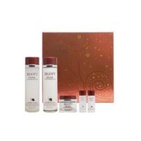 Oriental Medicine Ziggot Skin Snail Lotion Basic Cosmetic Set of 3 types, 1 piece brown