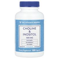 The Vitamin Shoppe, Choline & Inositol, 500 mg, 100 Capsules