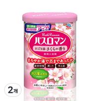 Bathroman Bath Salt Cherry Blossom, 600g, 2 pieces red