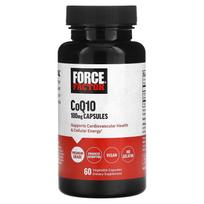 Force Factor, CoQ10, 100mg, 60 veggie capsules