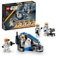 LEGO Star Wars Ahsokos 332-ojo eskadrono klonų kariai mūšio rinkinys žaislinis kaladėlė edukacinis mergaitėms 6 7 8 kosmosas 75359 gray