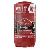 Old Spice Red Collection Swagger Scent Invisible Solid 2,6 uncijos 2 pakuotės, 2 vnt., 73 g gray
