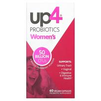 up4, probiotic for women, 50 billion, 60 veggie capsules (25 billion CFU per capsule)