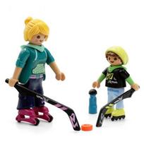 Playmobil Duo Pack Ritinio Riedučių Hokejus 71209, 1 vnt., populiarūs žaislai Korėjoje black