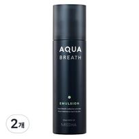 Missha For Men Aqua Breath Emulsion Lotion, 2 units, 125ml black