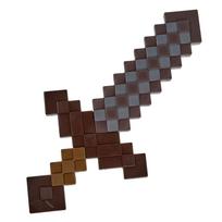 Mattel Minecraft Netherito kardas vaidmenų figūrėlė kostiumui amžiams 6 ir HGY75 Vaikai, Žaisti, Aukštyn, Ruda, gray