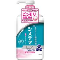 LION Systema EX Burnos skalavimo skystis be alkoholio 900ml (Kvazi-narkotikas) Periodonto ligų prevencija Skalaukite burną 20 sekundžių, išspjaukite,