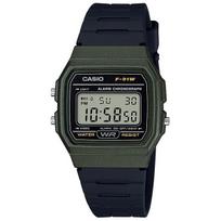 CASIO F-91WM-3AJH [Standartinis laikrodis] Kvadratinis laikrodis Black Resin Digital gray