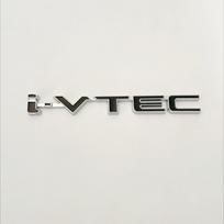3D Chromo Metalas Automobilio Raidės Galinės Bagažinės Ženklelis Logotipas IVTEC Logotipas I VTEC Lipdukas Honda City Civic Accord Jazz CRV Priedai AL7 cwrt0 gray