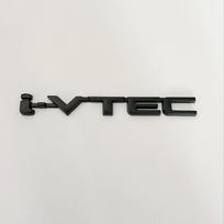 3D Chromo Metalas Automobilio Raidės Galinės Bagažinės Ženklelis Logotipas IVTEC Logotipas I VTEC Lipdukas Honda City Civic Accord Jazz CRV Priedai AL7 cwrt0 matinė juoda spalva