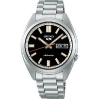 Seiko SBSA255 (5SPORTS Sports Style SNXS serijos Mechanical Metal Band Men's) Apvalus laikrodis sidabrinis