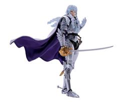 TAMASHII NATIONS Berserkas Grifitas 155 mm dažyta judanti figūrėlė S.H.Figuarts (Hawk Šviesa) apytiksliai. ABS&PVC&audinys blue