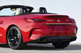 BMW Z4 2018+ Chromuota juostelė ant bagažinės dangčio