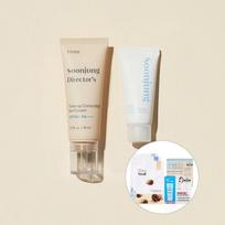 Etude Soonjung toną lyginantis korekcinis apsauginis kremas nuo saulės (+Soonjung prausiklis putomis 20ml), 1 gabalėlis beige