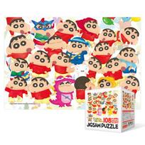 108 dalių dėlionė - Crayon Shin-chan (Mini), populiarus korėjiečių galvosūkis red