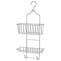 IKEA dušo kabinos pakaba KROKFJORDEN, 2 pakopų, cinkuota (204.540.09) white