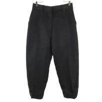 ACNE STUDIOS Made in Italy Silk Blend Ankle Length Tapered pants 34 Women Used black