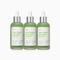 Ingredient Editor Žalio pomidoro poras pakelianti ampulė 75ml 3 vnt. Jang Youngran Porų ampulė white