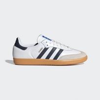 Adidas SAMBA OG Balti Sportbačiai ORIGINALS Unisex IF3814 Balti/Naktinė Indigo/Guma 44.7