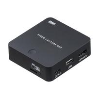 Sanwa Direct Vaizdo įrašų įrašymas VHS Duomenų konvertavimas Neprivalomas kompiuteris Saugykla HDMI išvestis USB/microSD 400-MEDI046