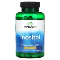 Swanson, Inozitolis, 650 mg, 100 kapsulių