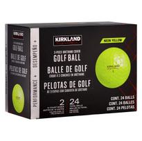 Kirkland Signature Golfo kamuoliukas Versija Geltona 24 vienetai 3 dalių 2.0 yellow