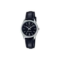 CASIO Women's Standard Series Black Watch LTP-V005L-1BUDF Black Strap gray