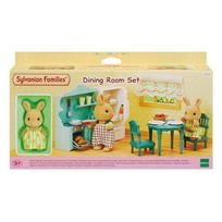 Sylvanian Family Sunny Rabbit's Dining Room Figure Set 5378, 1 set, Korean popular toys beige