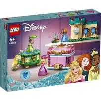 LEGO Disney Princess 43203 Aurora Merida Tiana stebuklingas kūrybinis mišrių spalvų apdovanojimas gray