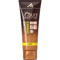 MANHATTAN Cosmetics Manhattan Sunshimmer Light savaiminio įdegio kremas 125ml black