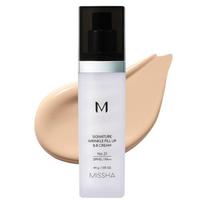 MISSHA M Signature Wrinkle Fill-up BB kremas SPF45 PA++, Nr. 21 Bright Beige, 44g, 2 vnt beige