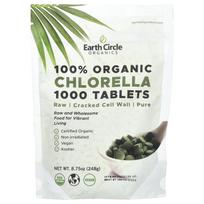 100% Organic Chlorella, 1,000 Tablets, 248G(8.75Oz)