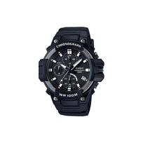 Casio Standard Series Unicorn Fashion Casual Waterproof Quartz Movement Watch Men Watches Black MCW-110H-1A Single Watch,Black Dial,Random Watch Box black