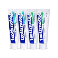 Toothnote whitening toothpaste 2-piece set, 30g, 2 pieces white