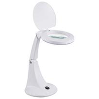 Ohm Electric LED stalinė lempa su lūpe L-ZOOM DS-L30B-W 08-0871 balta