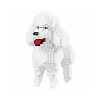 Mano augintinis Nanoblock-Didelis Šiba Inu, Didelis Šiba Inu, Populiarūs Korėjos žaislai Poodle white