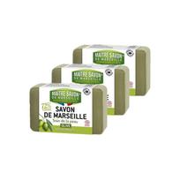 Mattersabong Prancūzija Marselis Alyvuogių Natūralus Muilas, 100g, 3 vnt. beige