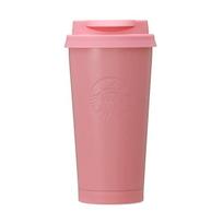 Starbucks Starbucks Nerūdijančio plieno TOGO Logotipas Termosas Matinis rožinis 473 ml rožinė