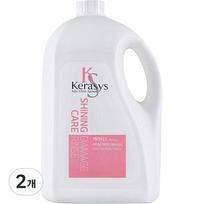 Kerasys Shining Care Damage Rinse, 4L, 2 units white